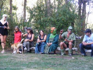 The Birthday Party, guests came in theme - In the Forest
